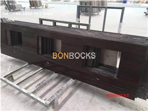 Tobacco Brown Marble Countertops