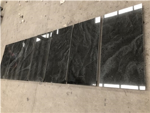 American Black Virginia Mist Granite Polishe Tiles