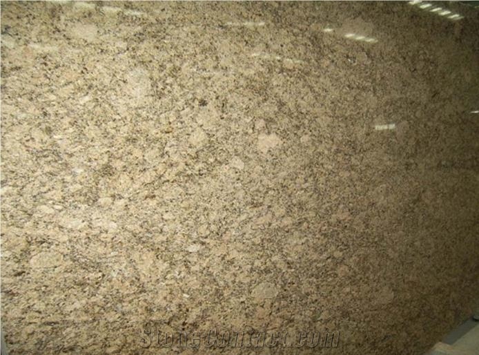 Brazil Giallo Veneziano Granite Polished Slabs