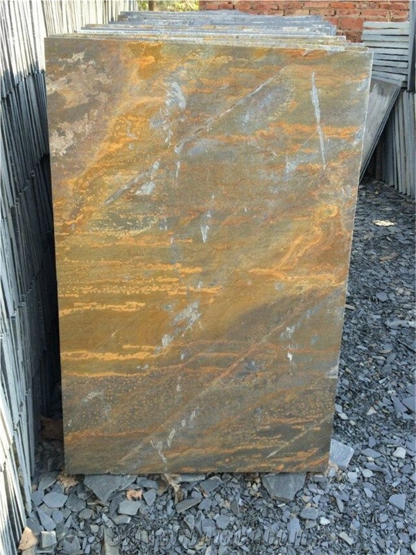 Cheap Chinese Natural Rusty Slate Tile