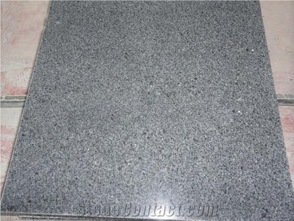 China Charcoal Sesame Black Impala Granite Tiles