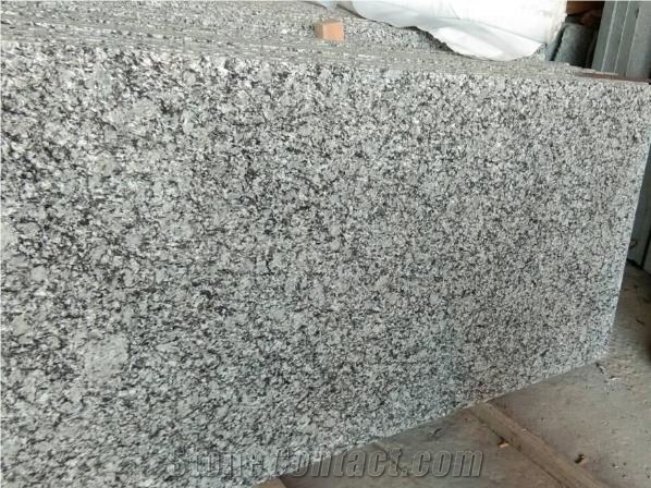 China G377 Spray White Granite Polished Big Slabs