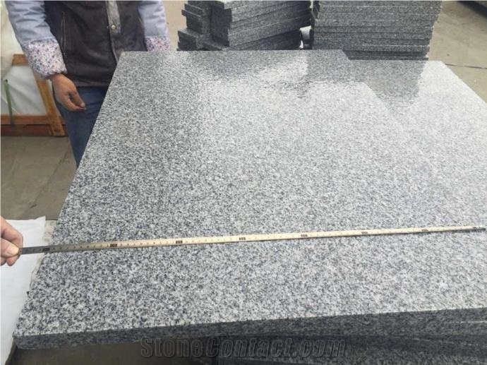 China G603 Grey Granite Flamed Tiles Urban Paving