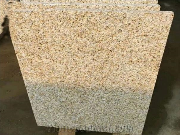 China G682 Rusty Yellow Granite Flooring Tiles
