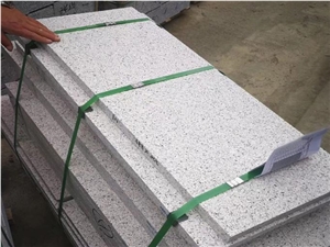 China G730 White Granite Stone Tile Wall Cladding