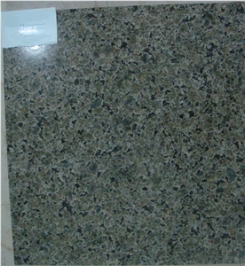 China Hebei Desert Green Granite Polished Tiles