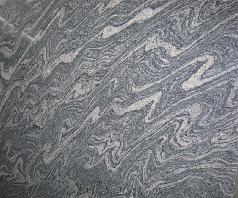 China Juparana Grey Granite Polished Big Slabs