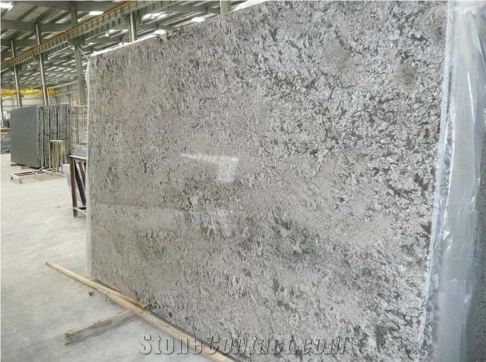 China New Bethel White Granite Polished Slabs