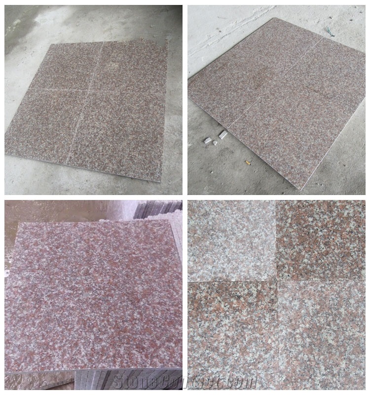 China Peach Red Granite G687 Slabs for Flooring