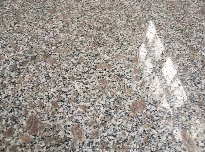 China Pearl Flower White G383 Granite Polished Slabs