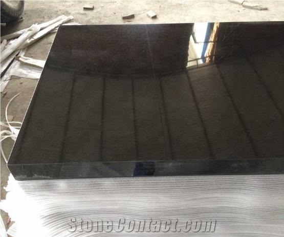 China Shanxi Black Granite Polished Flooring Tiles