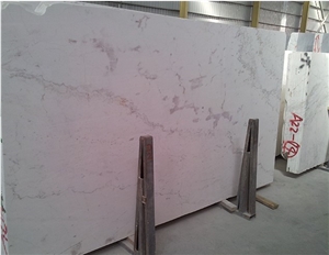 China White Pearl Marble Polished Interior Slab