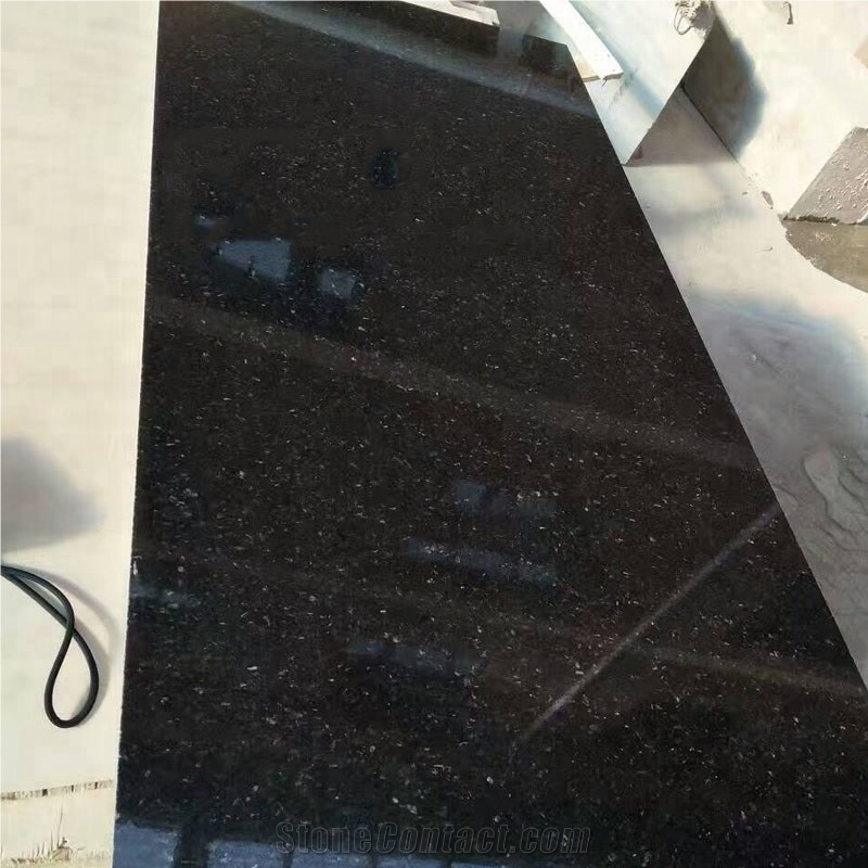 Chinese Black-Granite Paving Tiles on Fair