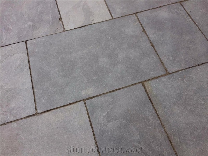 Chinese Black Limestone Flooring Tiles
