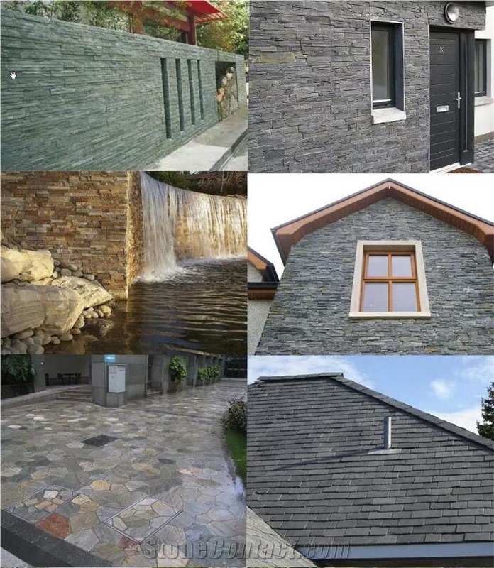 Chinese Cheap Slate Wall Cladding Tiles