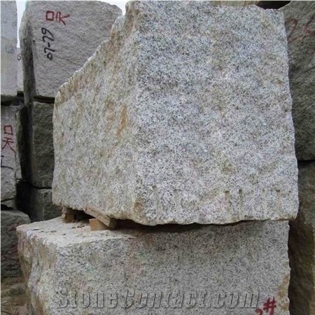 Chinese G439 Big White Flower Puning Granite Block