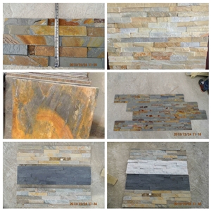 Chinese Gray Ledge Stone for Wall, Floor