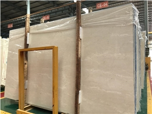 Creme Marfil Commercial Marble Slabs for Bathroom