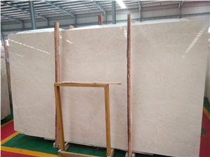 Creme Marfil Commercial Marble Slabs for Bathroom