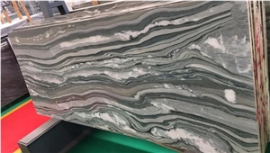 Finland Lapponia Green Granite Polished Slabs Tile