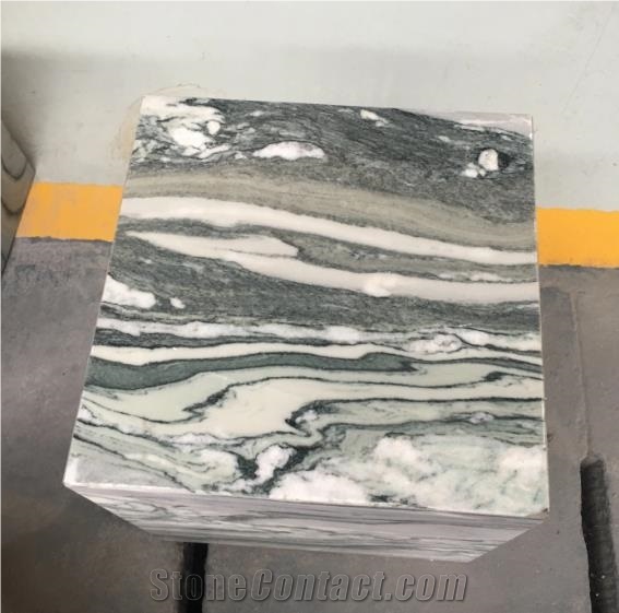 Finland Verde Lapponia Green Marble Polished Tile
