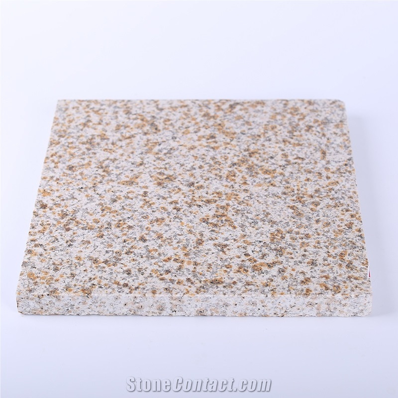 Fujian G682 Giallo Fantasia Granite Flooring Tiles