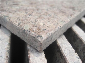 G611 China Almond Pink Granite Slabs for Flooring