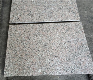 G664 Sunset Pink Granite Polished Flooring Tiles