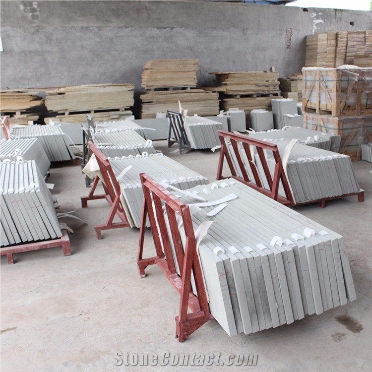 Honed China Sichuan Grey Sandstone Flooring Tiles