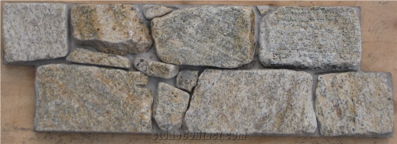 Irregular Shape Slate Ledger Stone Feature Wall