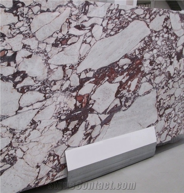Italy Calacatta Viola Marble Polished Slabs Tiles