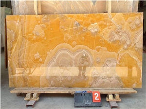 Italy Orange Onice Arancio Onyx Stone Floor Tiles
