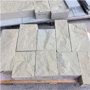Outdoor Split China Beige Sandstone Flooring Tiles
