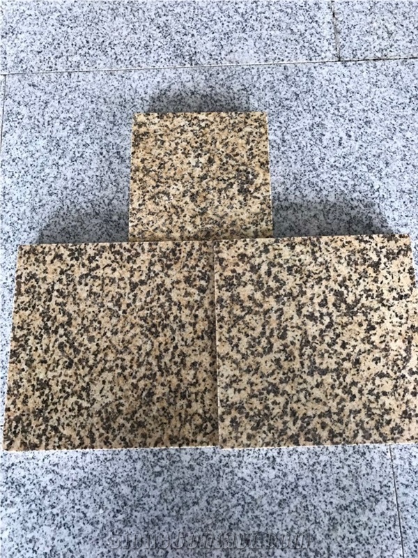 Polished China Kalamaili Gold Granite Floor Tiles