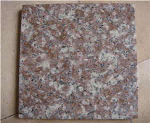 Polished China Peach Blossom Red Granite Tiles