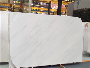 Polished Greek Ariston V White Marble Walling Tile