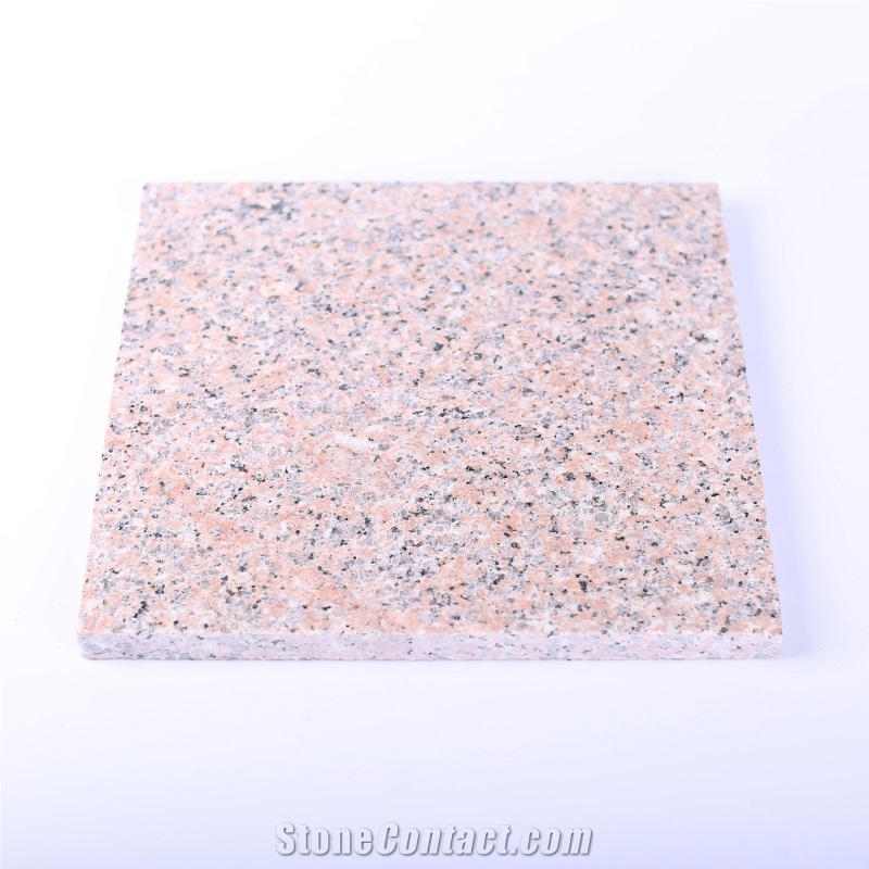 Polished Laizhou Sakura Red G364 Granite Tiles