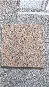 Polished Laizhou Sakura Red G364 Granite Tiles