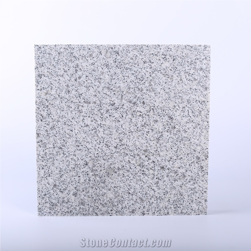 Shandong White Snowflake Granite Polished Flooring