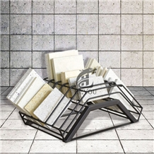 Floor Type Granite Sample Display Rack