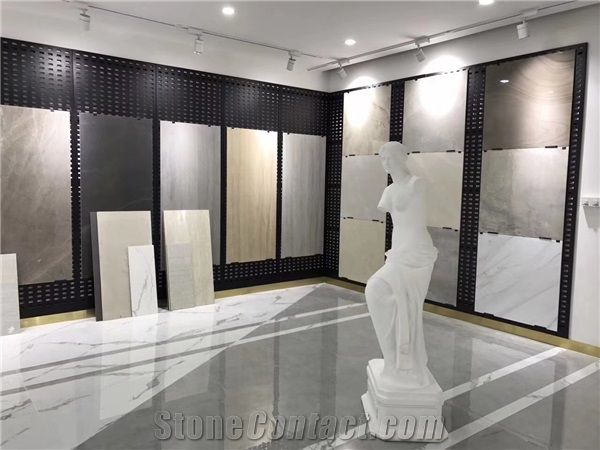 Perforated Plate Stone Material Tiles Display Rack