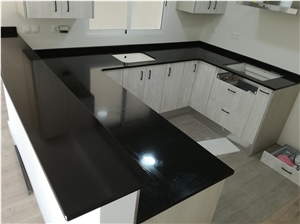 Absolute Black Granite Kitchen Countertop
