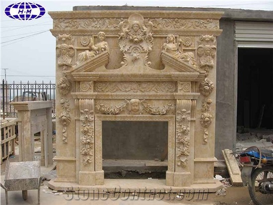 Double Sided Fireplace