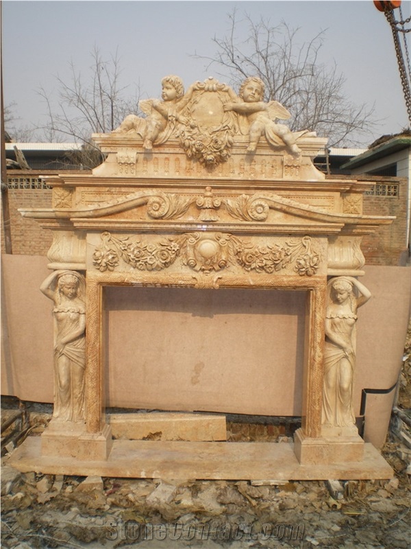 Double Sided Fireplace