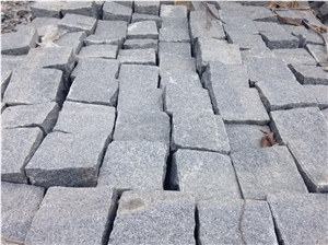 Silver Grey Granite Setts