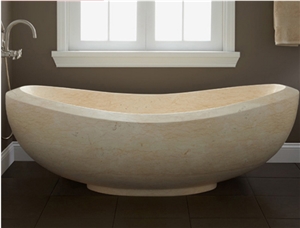 100% Natural Marble Hand Carved Bathtub