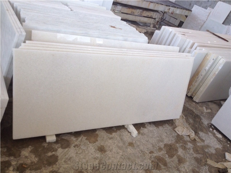 Vietnam Pure White Marble Small Slabs Polished