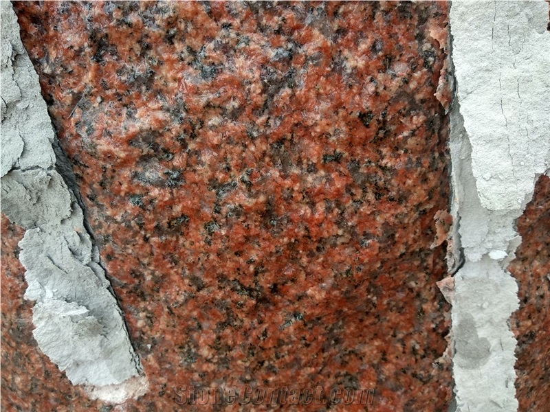 Pg Red Granite Block, India Red Granite