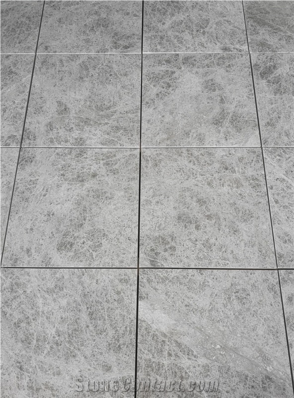 May Silver Shadow Marble Tiles, Turkey Grey Marble