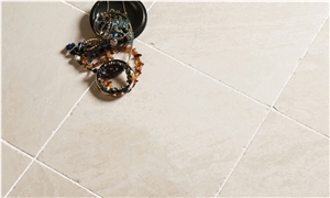 Olympus Creme Marble Tumbled Floor Tiles